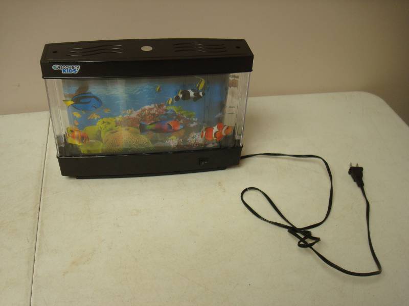 Fake Moving Fish Tank. Works, #66 Antiques, Furniture, Collectibles,  Household Item, Radios, Vinyl LP Records