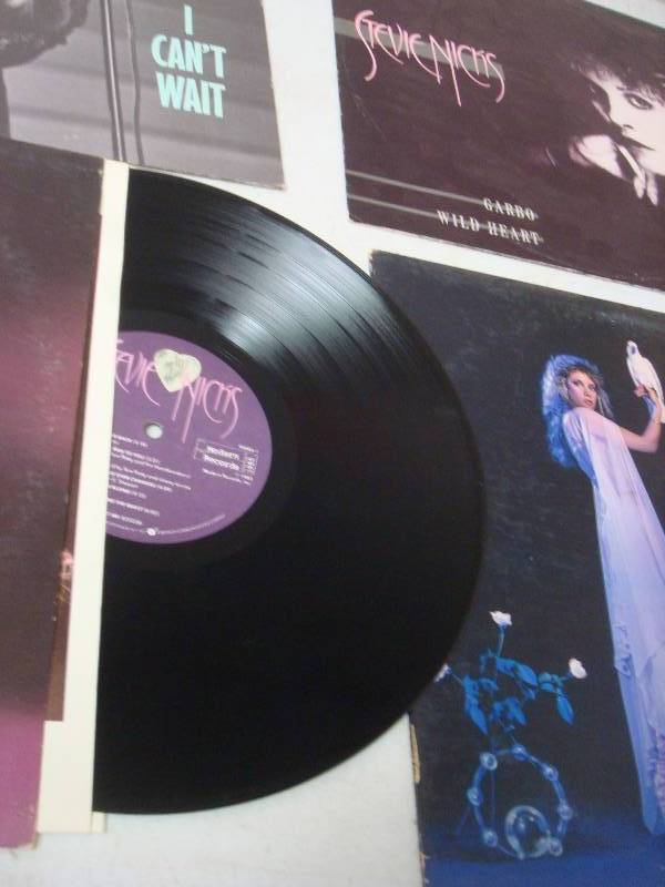 lot 294 image: Lot Of Stevie Nicks Albums. Fair Condition....