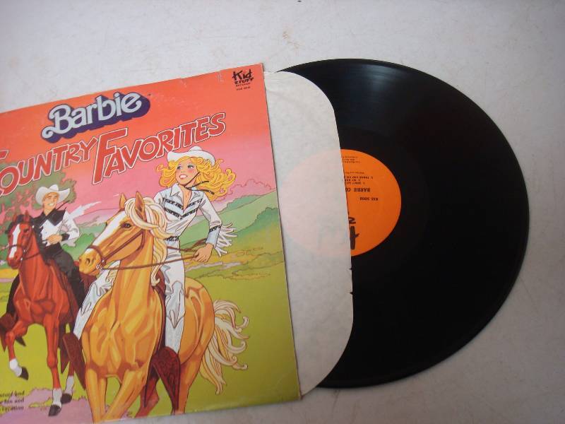 lot 296 image: Barbie Country Favorites Album. Fair Conditio...