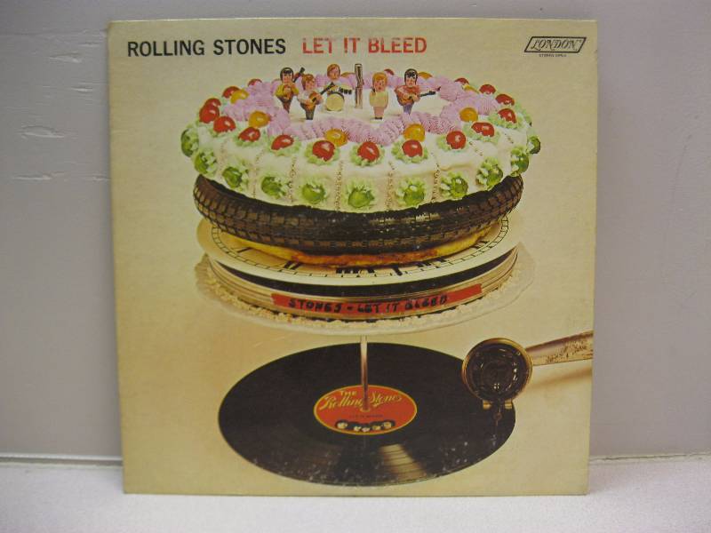 lot 304 image: Rolling Stones Let It Bleed Album. Fair Condi...