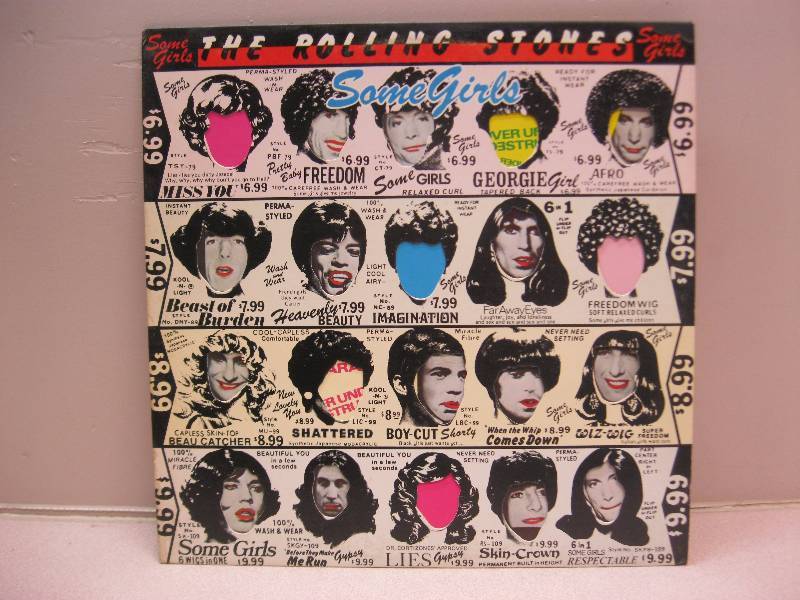 lot 311 image: The Rolling Stones Some Girls Album. Fair Con...
