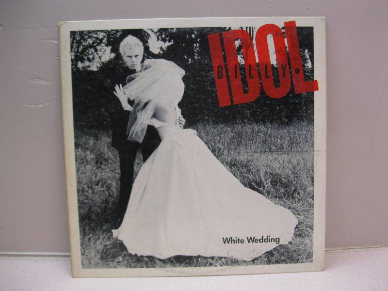 lot 313 image: Billy Idol White Wedding Album. Fair Conditio...