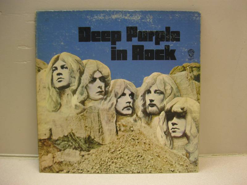lot 315 image: Deep Purple In Rock Album. Fair Condition....