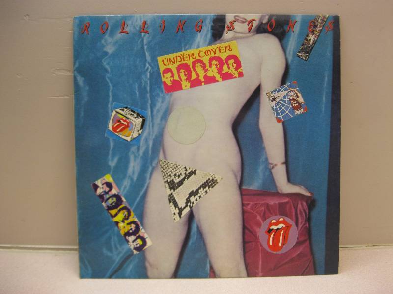 lot 317 image: Rolling Stones Under Cover Album. Fair Condit...