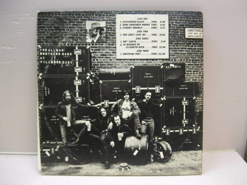 lot 327 image: The Allman&nbspBrothers Band At Filmore East...