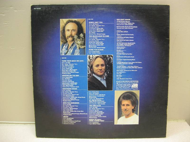 lot 330 image: Crosby Stills And Nash Daylight Again Album. ...