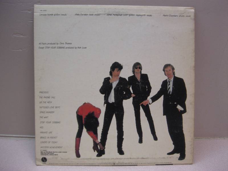 lot 333 image: Pretenders Album. Fair Condition....