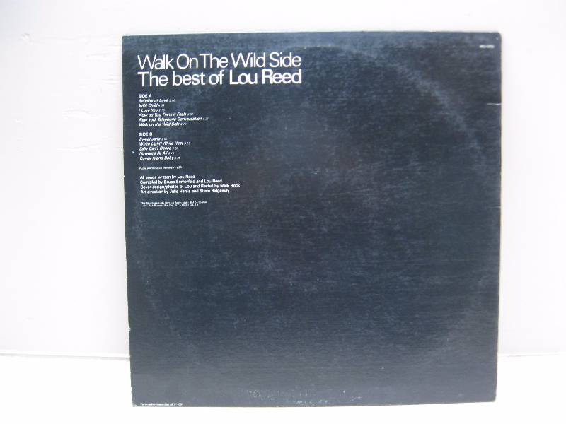 lot 347 image: The Best Of Lou Reed Walk On The Wild Side Al...