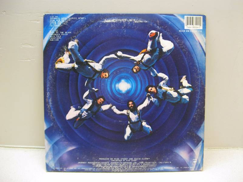 lot 349 image: Journey Frontiers Album. Fair Condition....