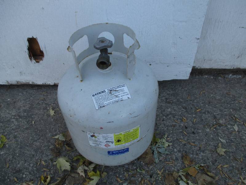 5 gallon propane tank...