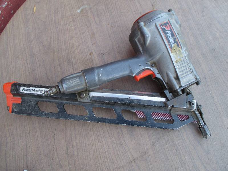 Power Master Plus air nail gun...
