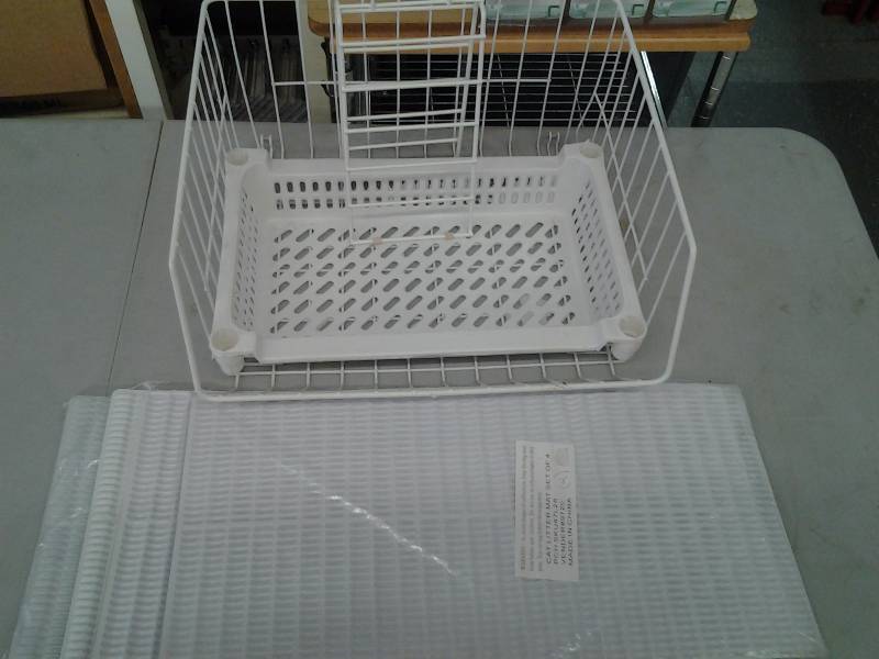 Cat Litter Box Mats, Wire Bin, More