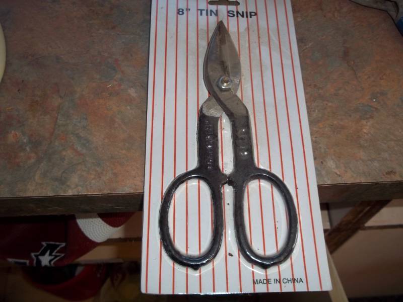 lot 158 image: New 8 inch Tin Snips