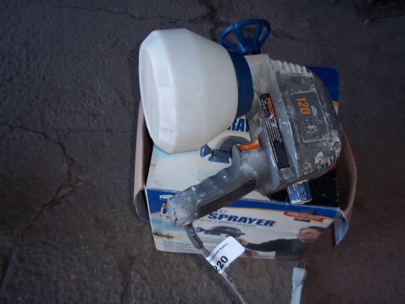 lot 220 image: Paint sprayer