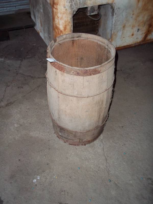 lot 232 image: Nail barrel with nails