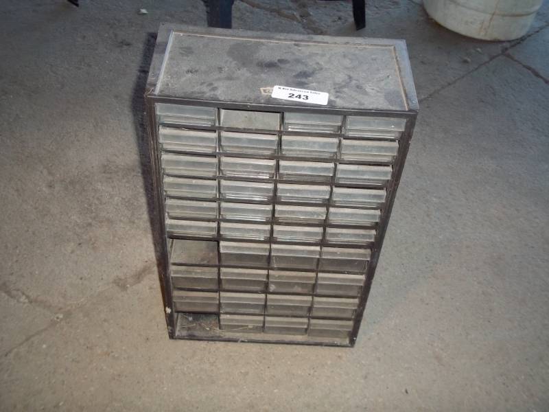 lot 243 image: parts organizer