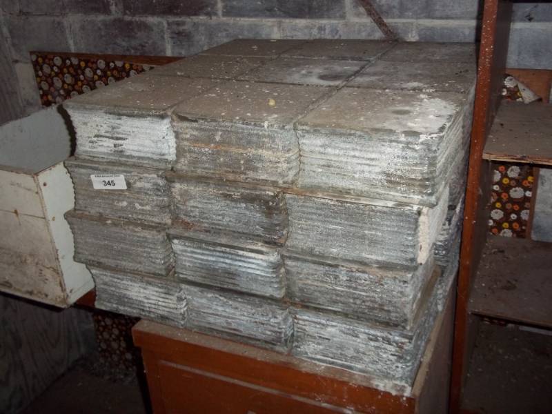 lot 345 image: 36 Glass blocks