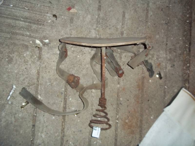 lot 352 image: Milking stool