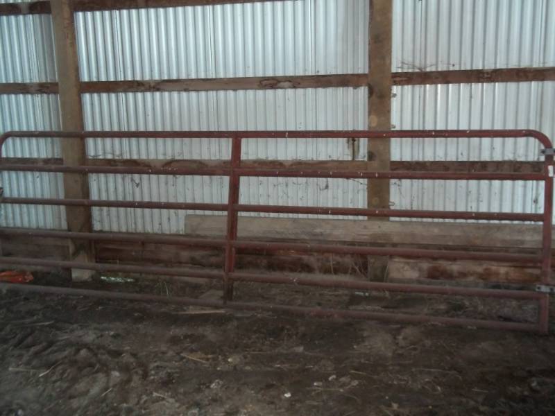 lot 418 image: Steel Cattle Gate 14