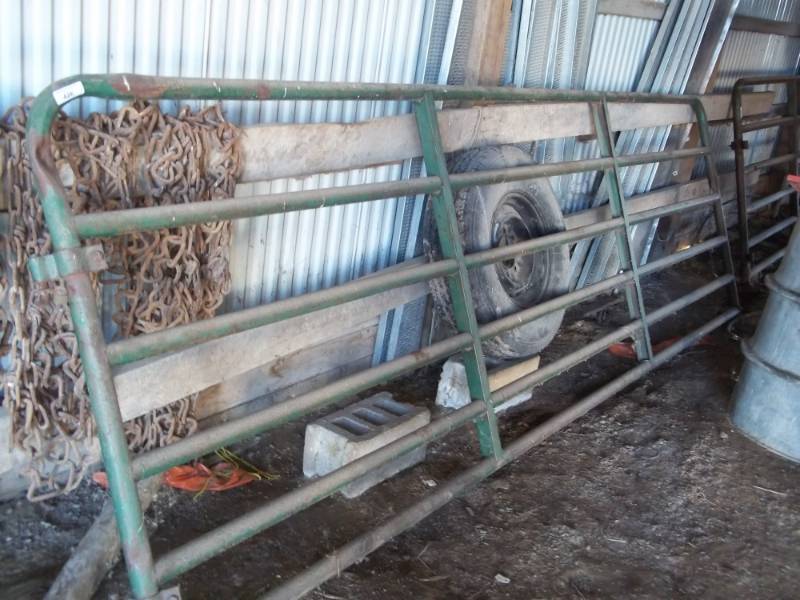 lot 426 image: Steel Cattle Gate 14
