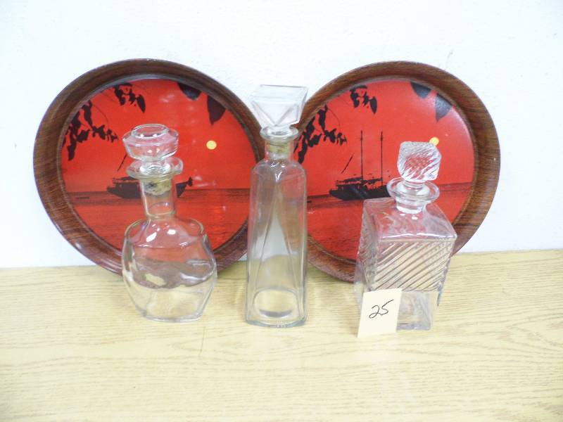lot 25 image: Decanters