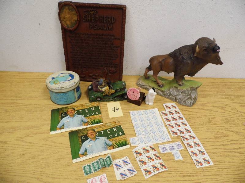 lot 46 image: Stamps, Billy Carter Postcards