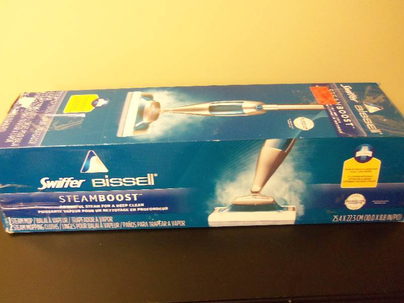 lot 96 image: Swiffer Bissell Steamboost Mop