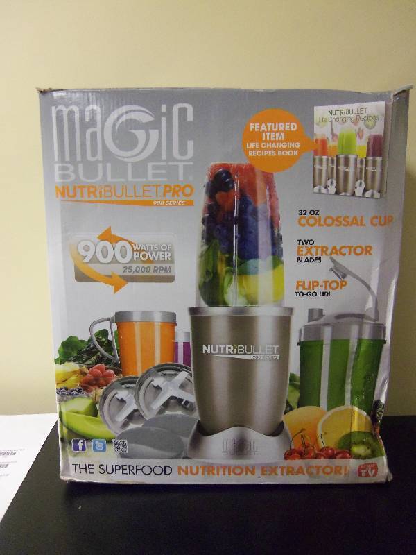 lot 100 image: Magic Bullet Nutribullet Pro 900 Series