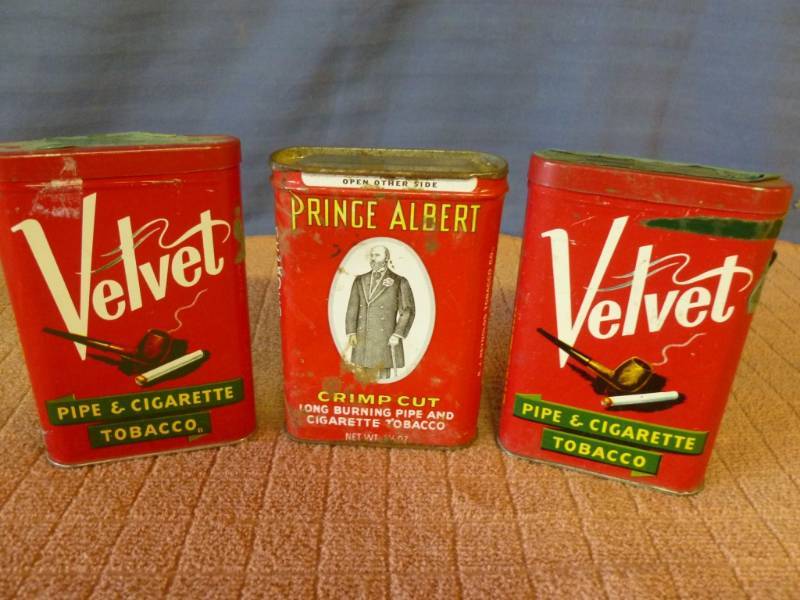 Vintage Tobacco Cans