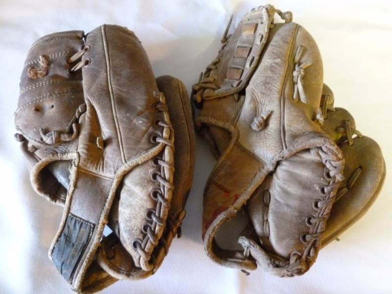Vintage Baseball Gloves