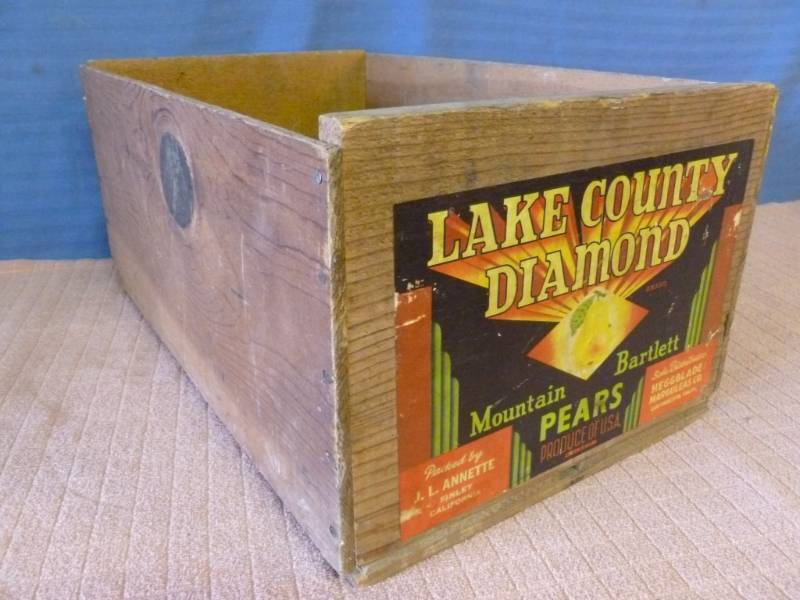 Vintage Wooden Crate