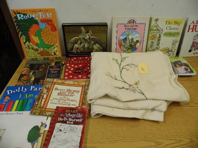 Shower Curtain & Books