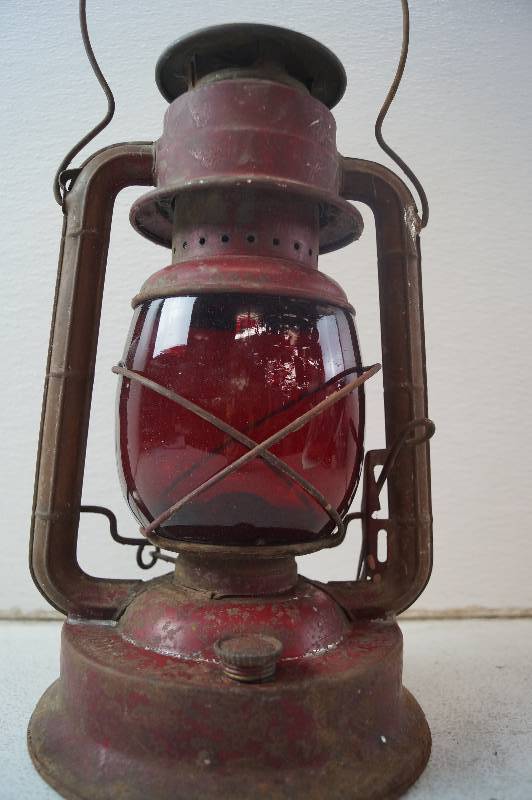 Antique Red Lantern