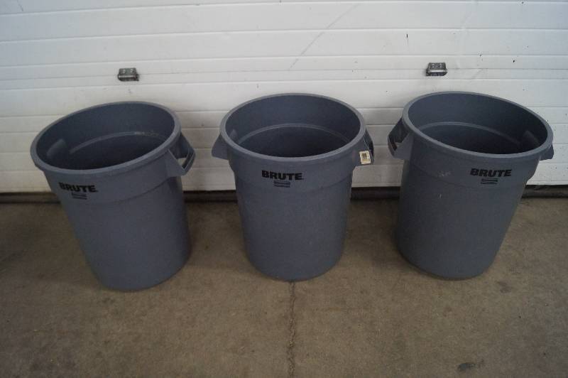 Heavy Duty Plastic Garbage Cans