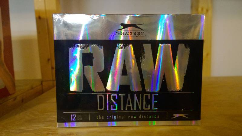 lot 24 image: Slazenger RAW distance 12 golfballs