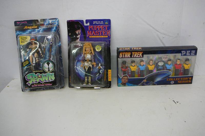Star Trek Pez, Puppet Master, Spawn