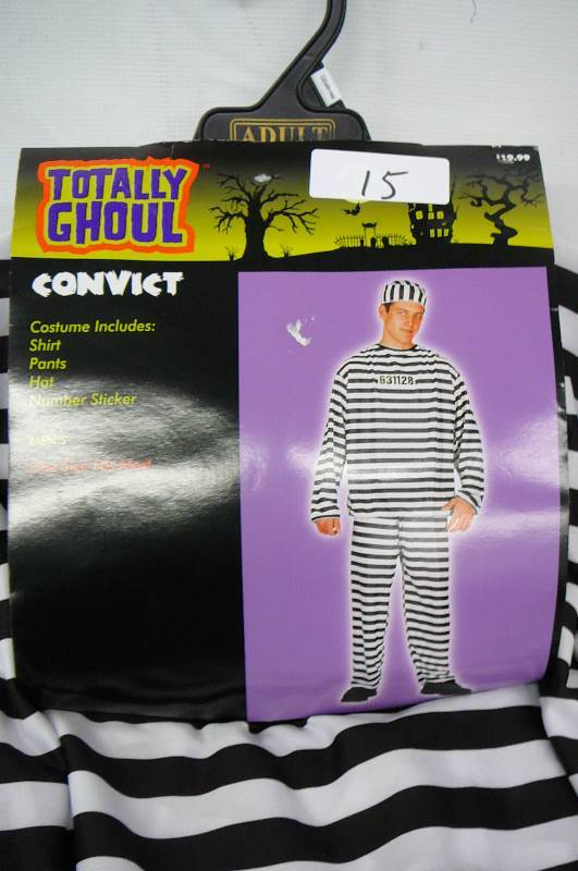 Convict Mens Costume