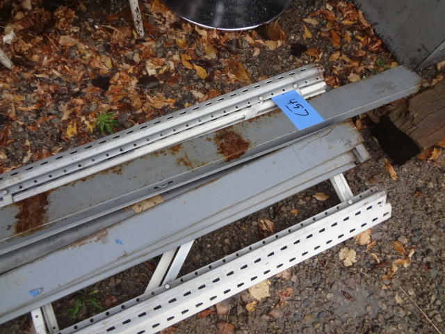 lot 497 image: Small Pallet racking