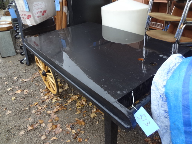lot 513 image: Large, Wheeled, TableCart