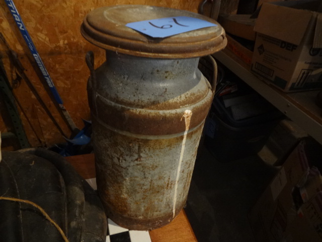 lot 67 image: Small Milk Can