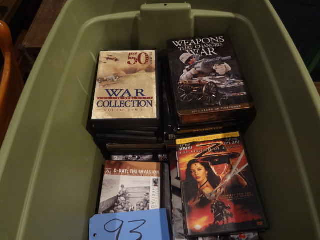 lot 93 image: Huge Lot CDs and DVDs