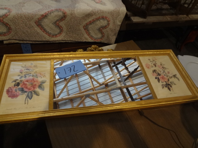lot 172 image: Nice MirrorPrint Wall Piece