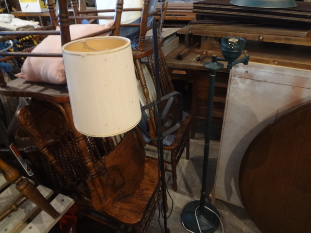 lot 186 image: Two Floor Lamps