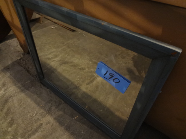 lot 190 image: Old Mirror, Very Heavy