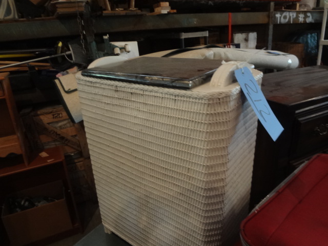 lot 212 image: Old Hamper, Cool Top