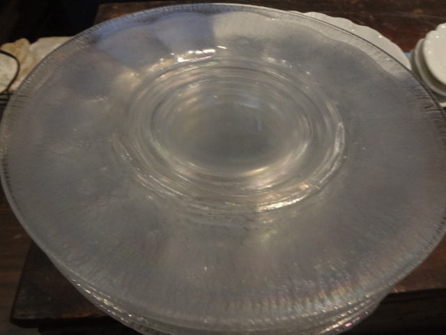 lot 243 image: CarnivalLuster Plates, Square Plates, Spoon Rests, Pictures