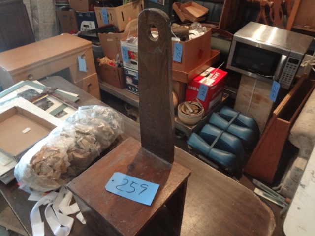lot 259 image: Primitive Stool