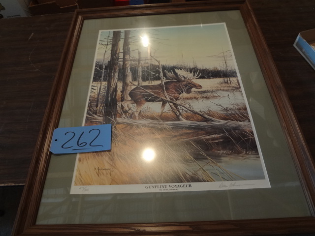 lot 262 image: Moose print