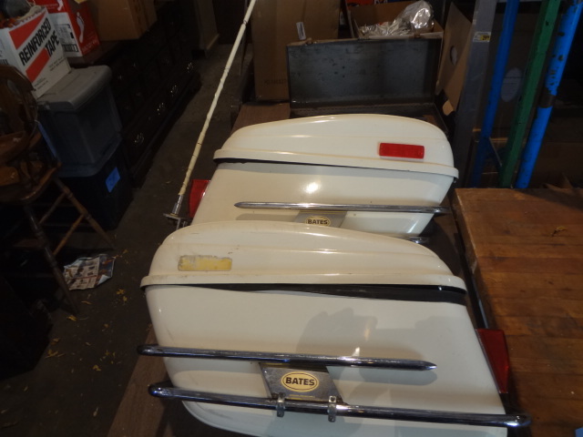 lot 290 image: Batess Cycle Hard Bags