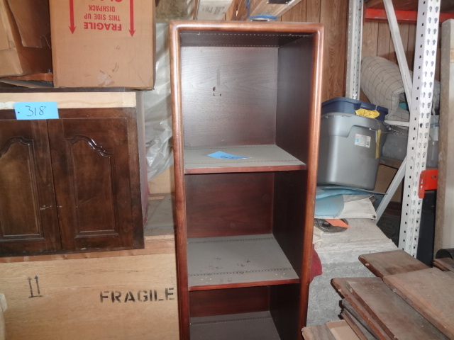 lot 319 image: Tall Mahogany Cabinet